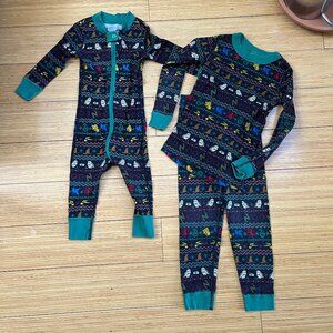 Matching Sibling Harry Potter Holiday Hanna Andersson Pajamas 12-18 month and 4T